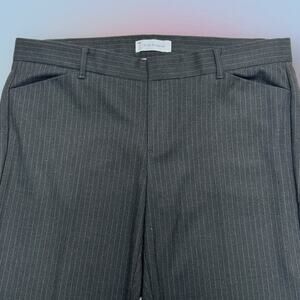 GAP Women’s 10 Gray Pinstripe SLIM CROPPED Dress Pant